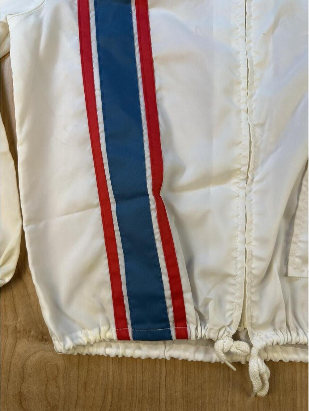 vintage 60's TOPPMASTER racing stripe JACKET patches LETTERING color guard WOW!! - Picture 5 of 16
